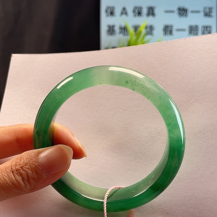 石英质玉手镯未镶嵌老*59