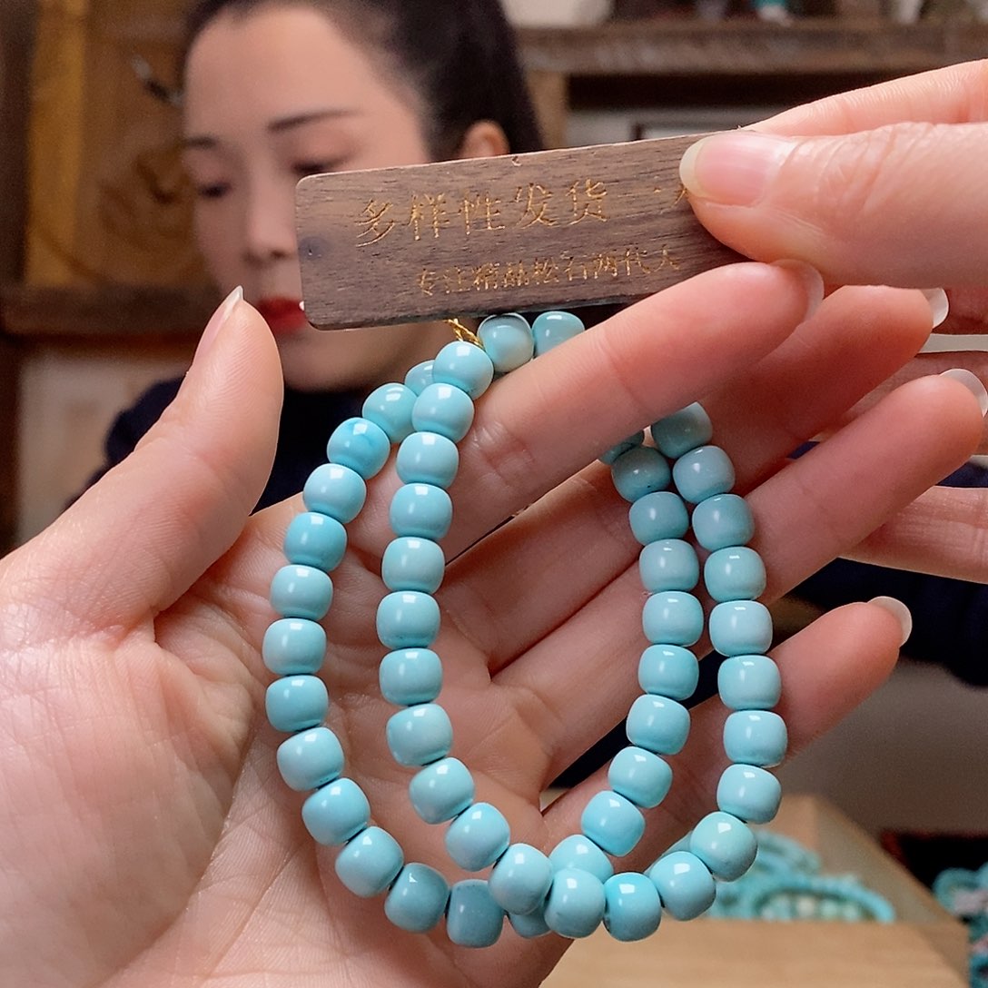 绿松石珠宝奇石未镶嵌