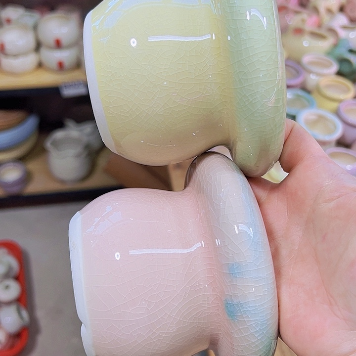 陶瓷花盆当场凑满12包邮