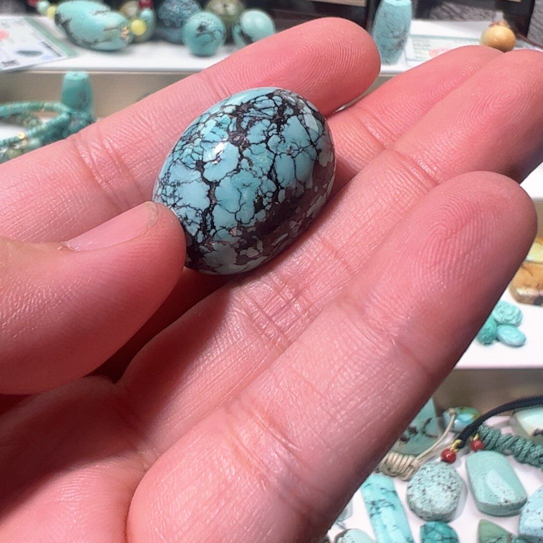 绿松石珠宝奇石未镶嵌