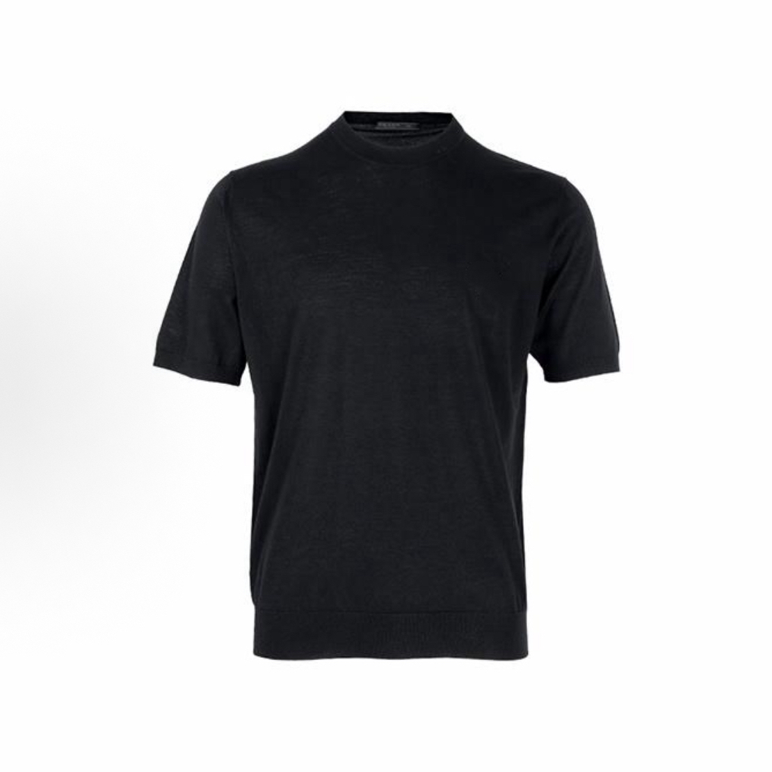 未使用 Prada/普拉达 初剪羊毛针织短袖/50码/工价10200/编10398