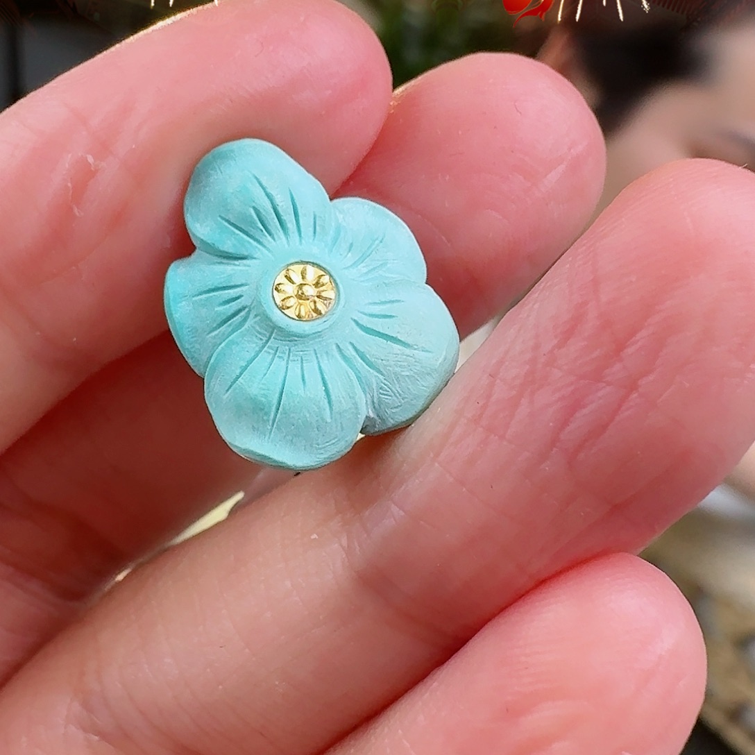 绿松石珠宝奇石未镶嵌