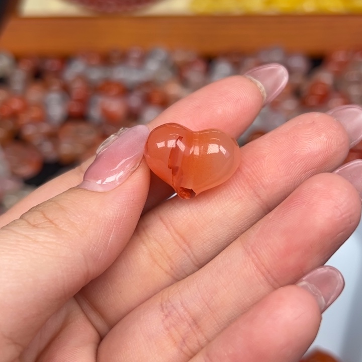 南红玛瑙未镶嵌吊坠(不含链)