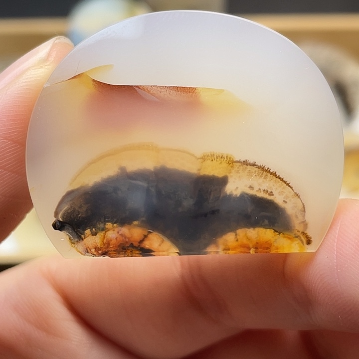 玛瑙/玉髓未镶嵌颈饰