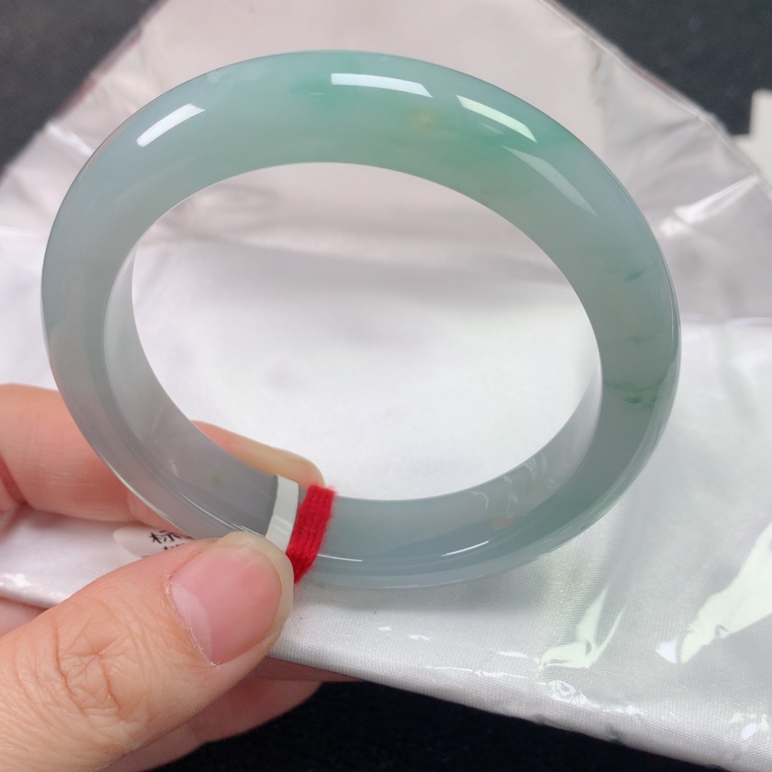 未镶嵌手镯翡翠缅甸天然翡翠手镯5455