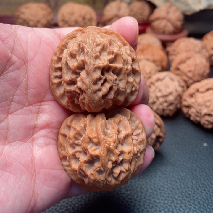 文玩核桃把件41苹果园自然桩