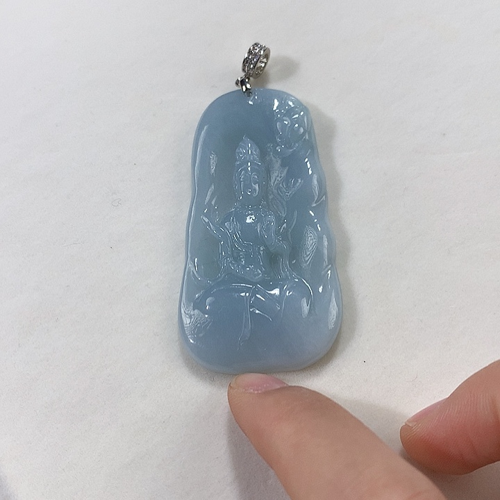 翡翠未镶嵌颈饰翡翠吊坠