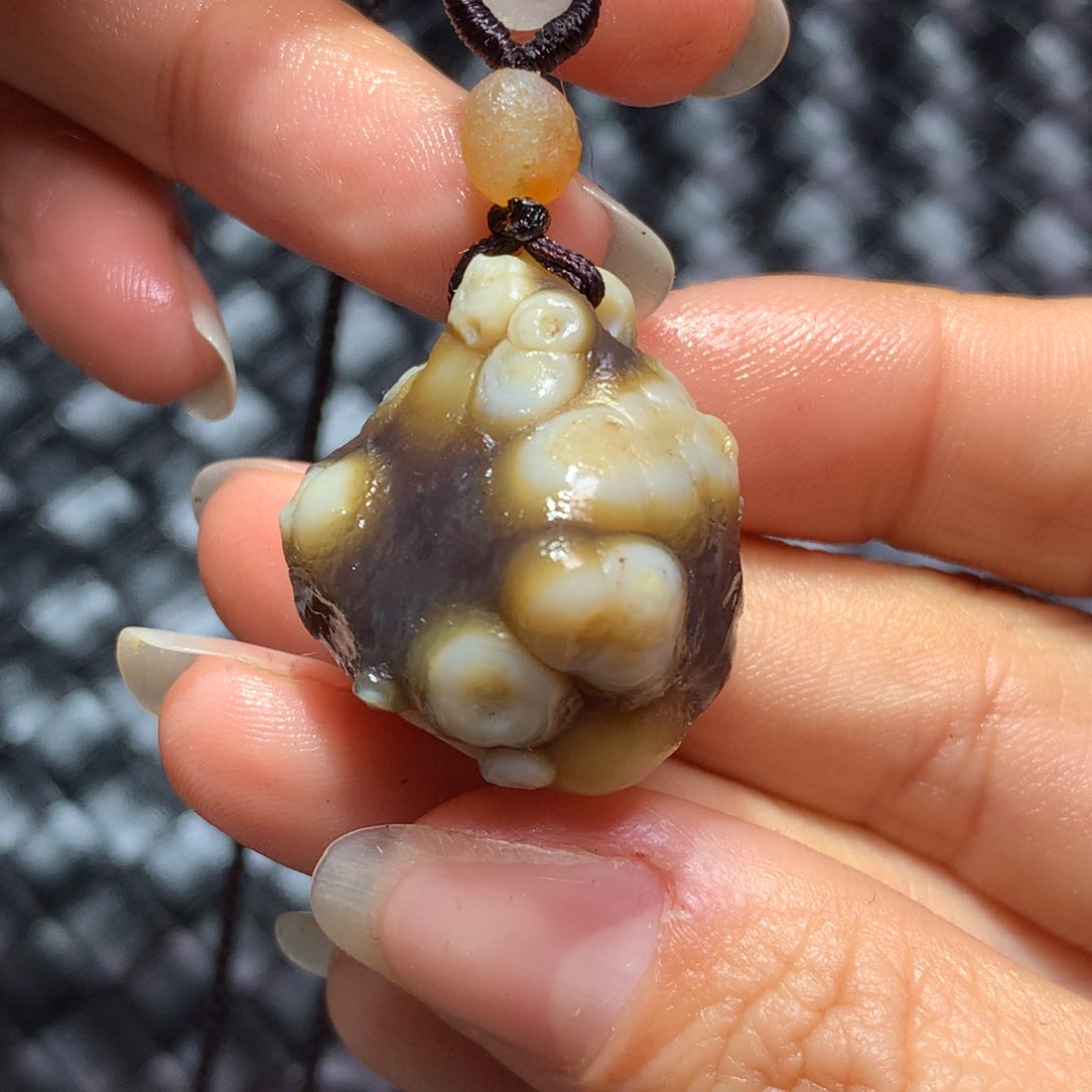 未镶嵌玛瑙/玉髓珠宝半成品