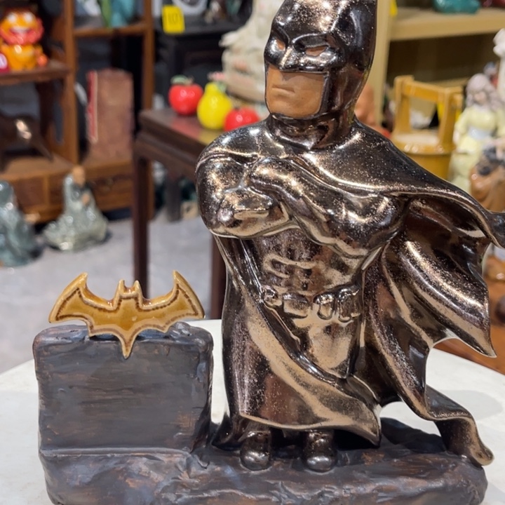 石湾公仔衬托盆景