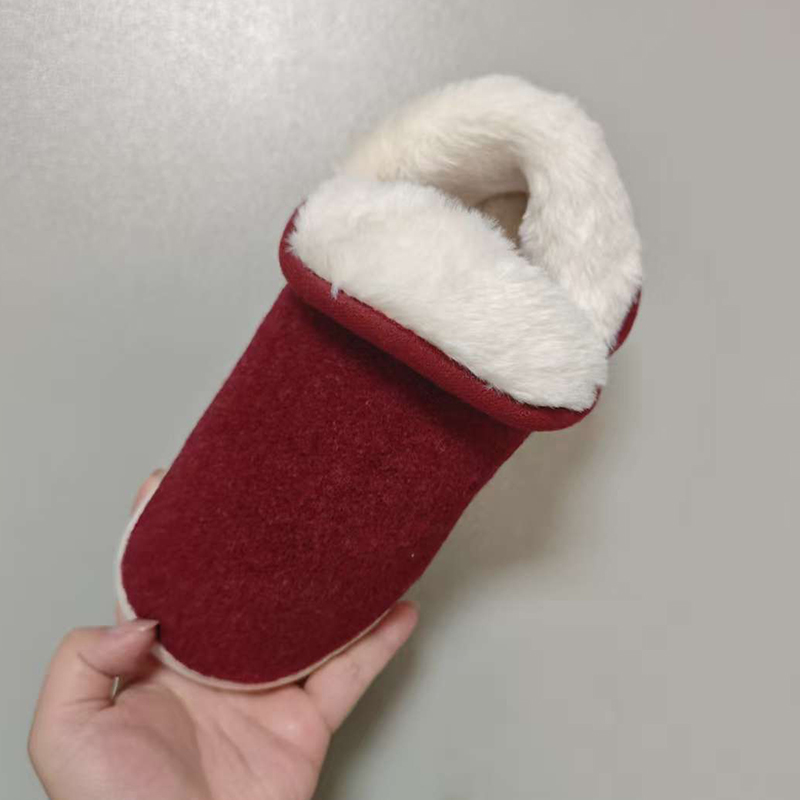 秋冬棉鞋1004翻盖室内男女情侣防滑保暖家居家用包跟棉拖鞋