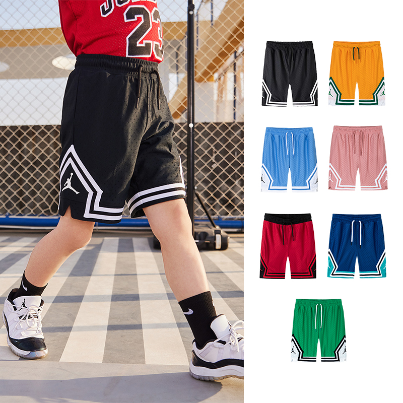 【官方旗舰】AIR JORDAN童装男童短裤夏季新款儿童速干篮球短裤B136