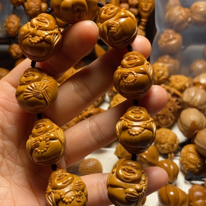 【闪购商品】橄榄核手串/手链灯泡弥勒