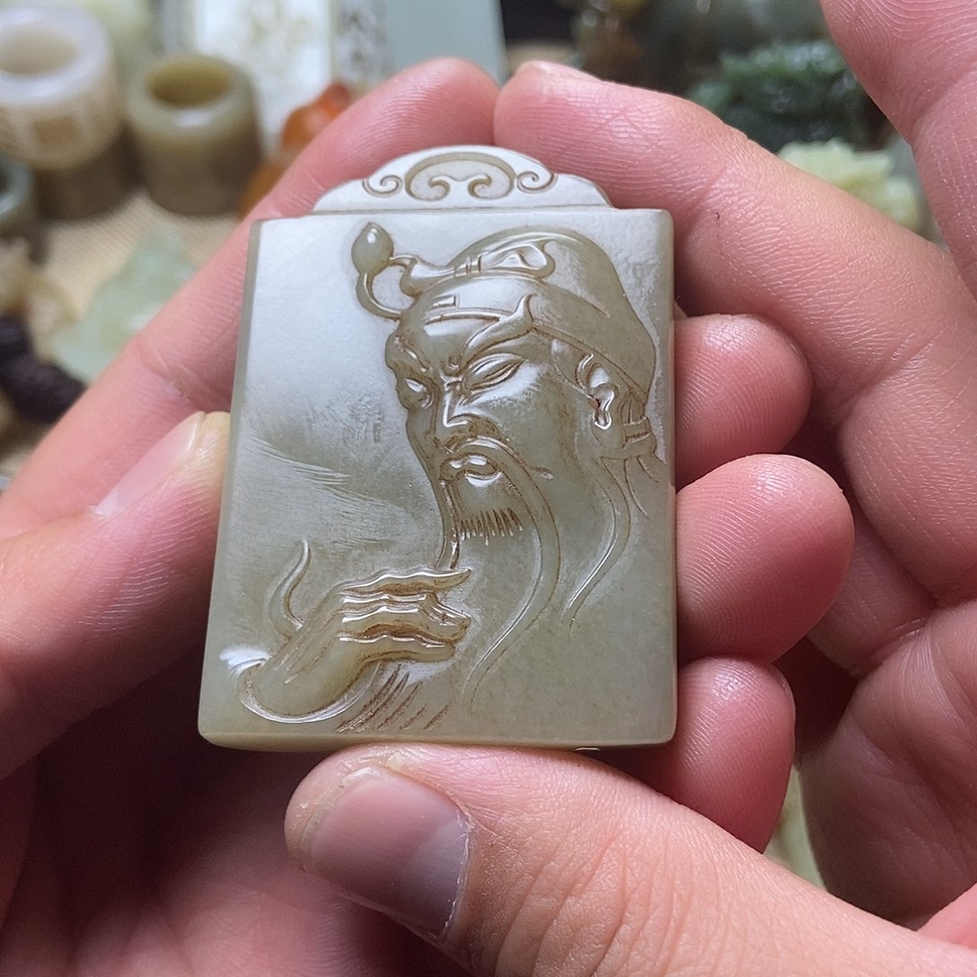 和田玉挂件未镶嵌