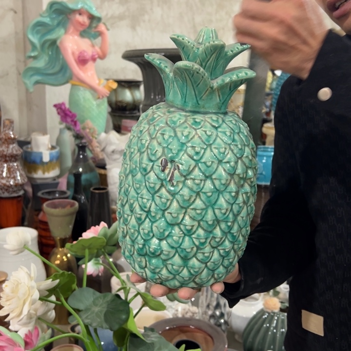 摆件高32宽18公分微瑕捡漏做旧款