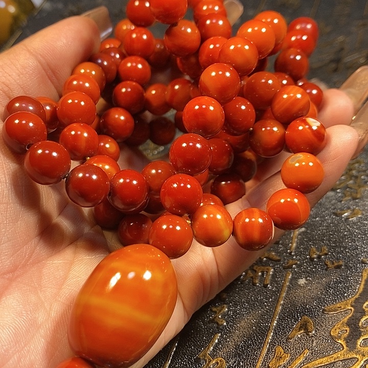 玛瑙/玉髓手链未镶嵌孤**懼