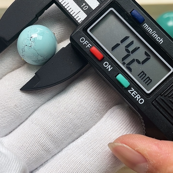 绿松石圆珠未镶嵌