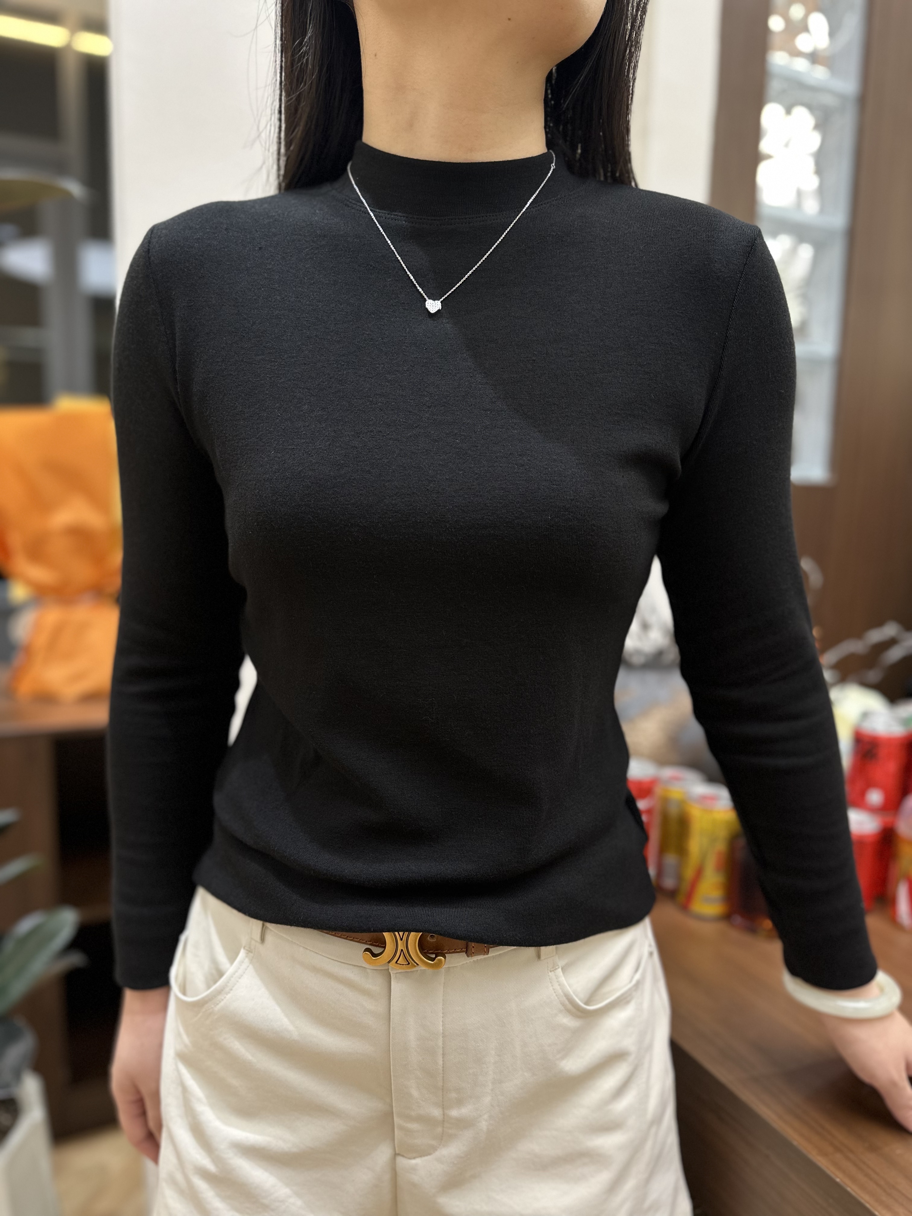 【良木专属】百搭加绒款长袖加绒万能打底