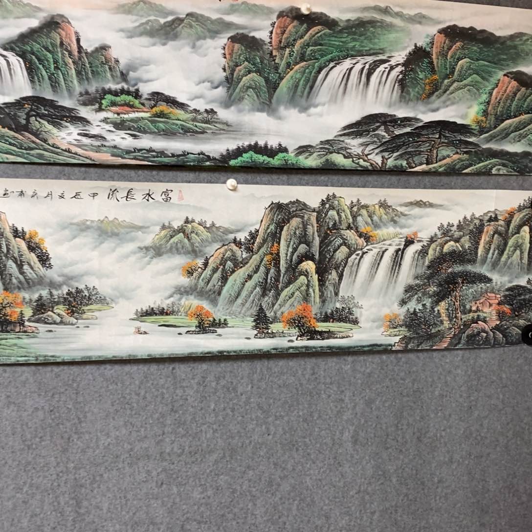 国画天*1.8米长的0.5米高