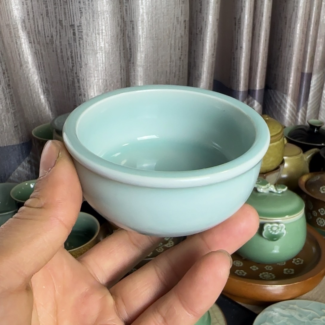 小金茶具青瓷茶器