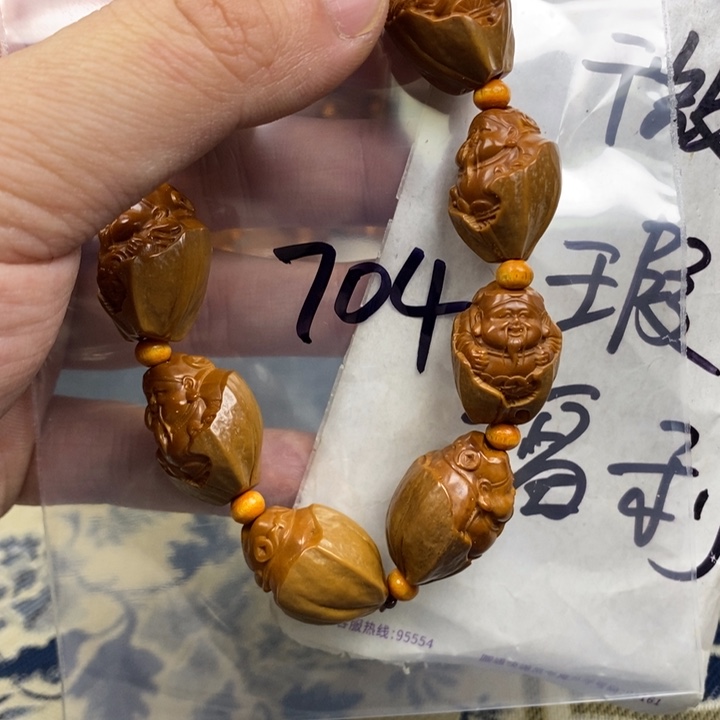 橄榄核手串/手链橄榄核雕工艺手串