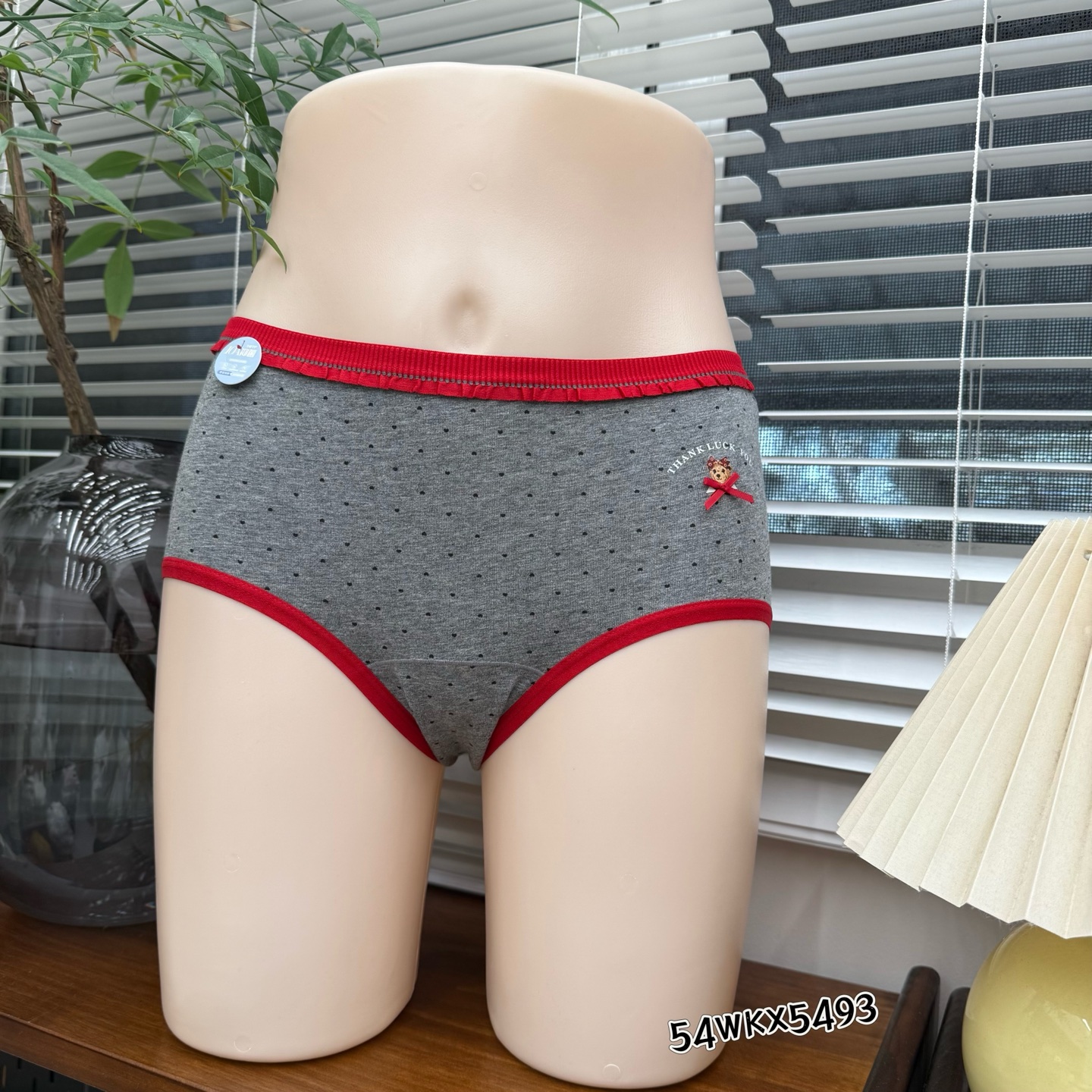 波点卡通抑菌裆棉质透气舒适亲肤中腰少女女士三角内裤包臀