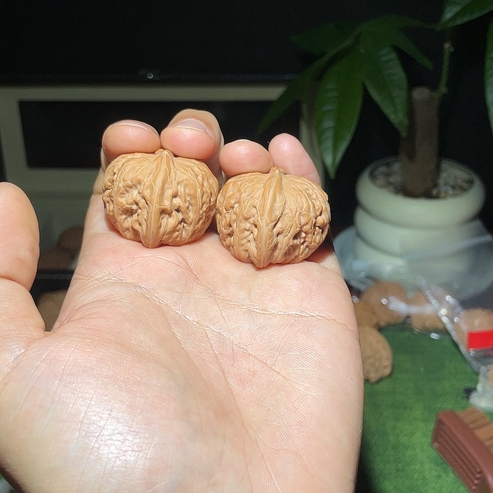 把件文玩核桃36平谷小元宝