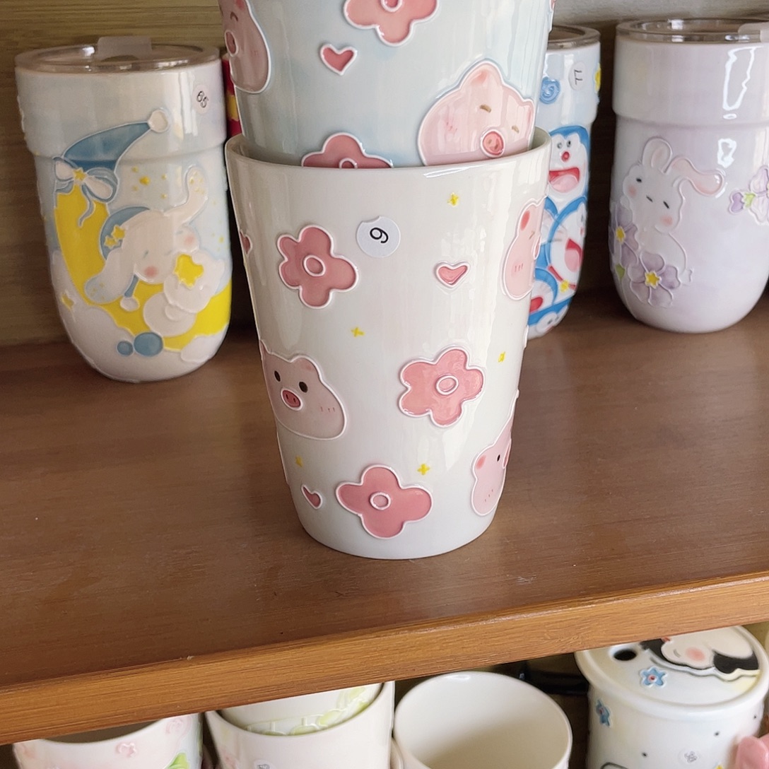 忱***茉手绘手工制作陶瓷9