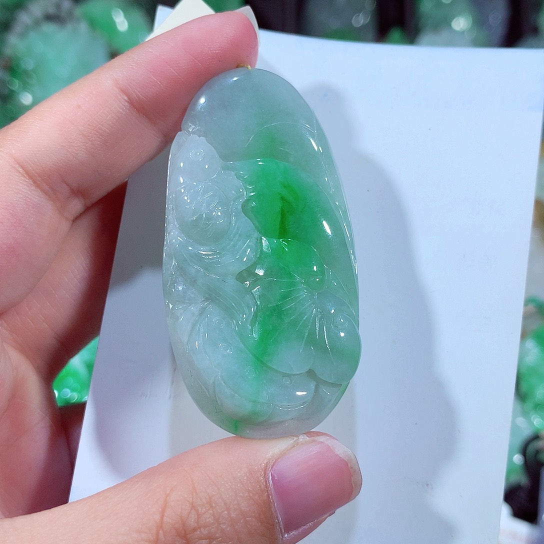 翡翠吊坠(不含链)未镶嵌