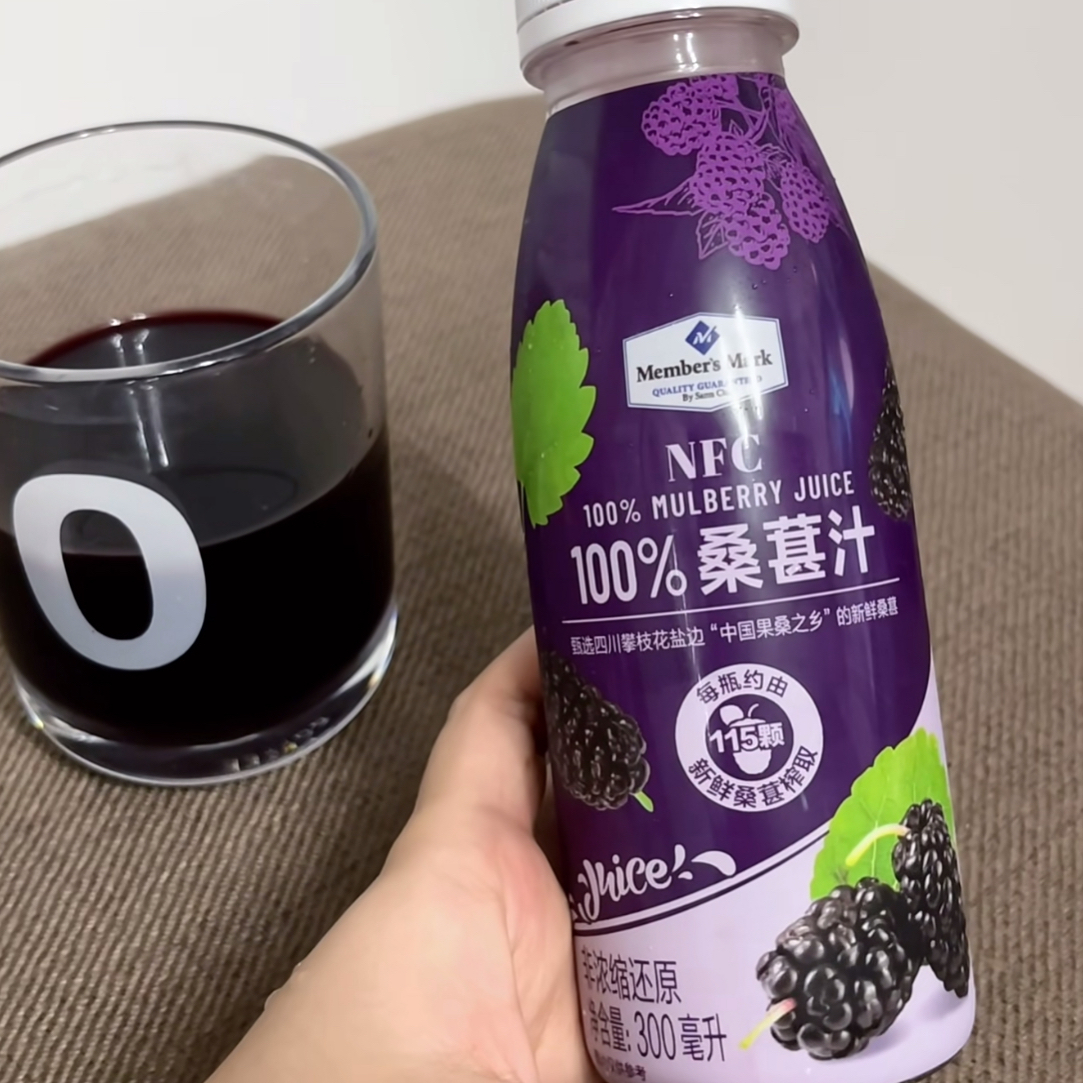 山姆桑葚汁一瓶300ml