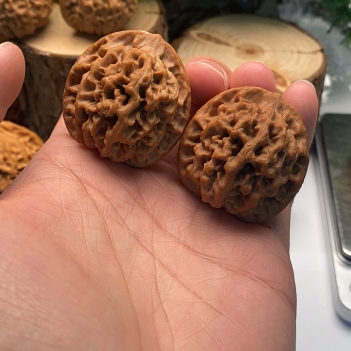 酷***桃文玩核桃把件37秦闷