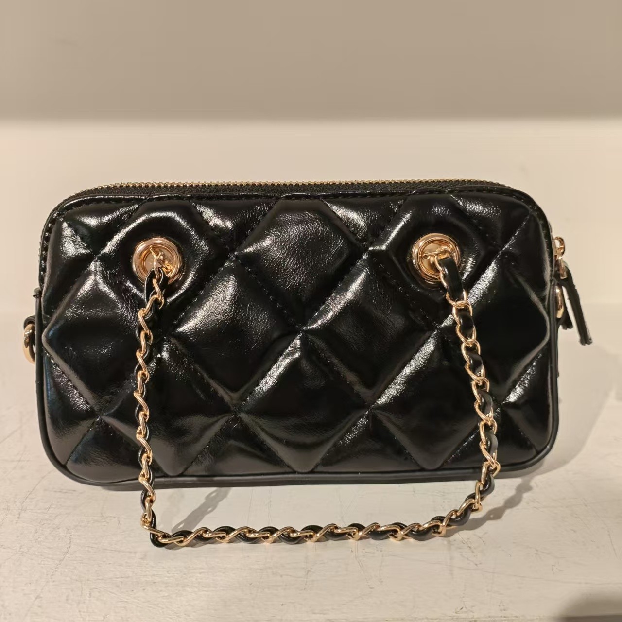 简约百搭高级感2025新大容量女包1089黑