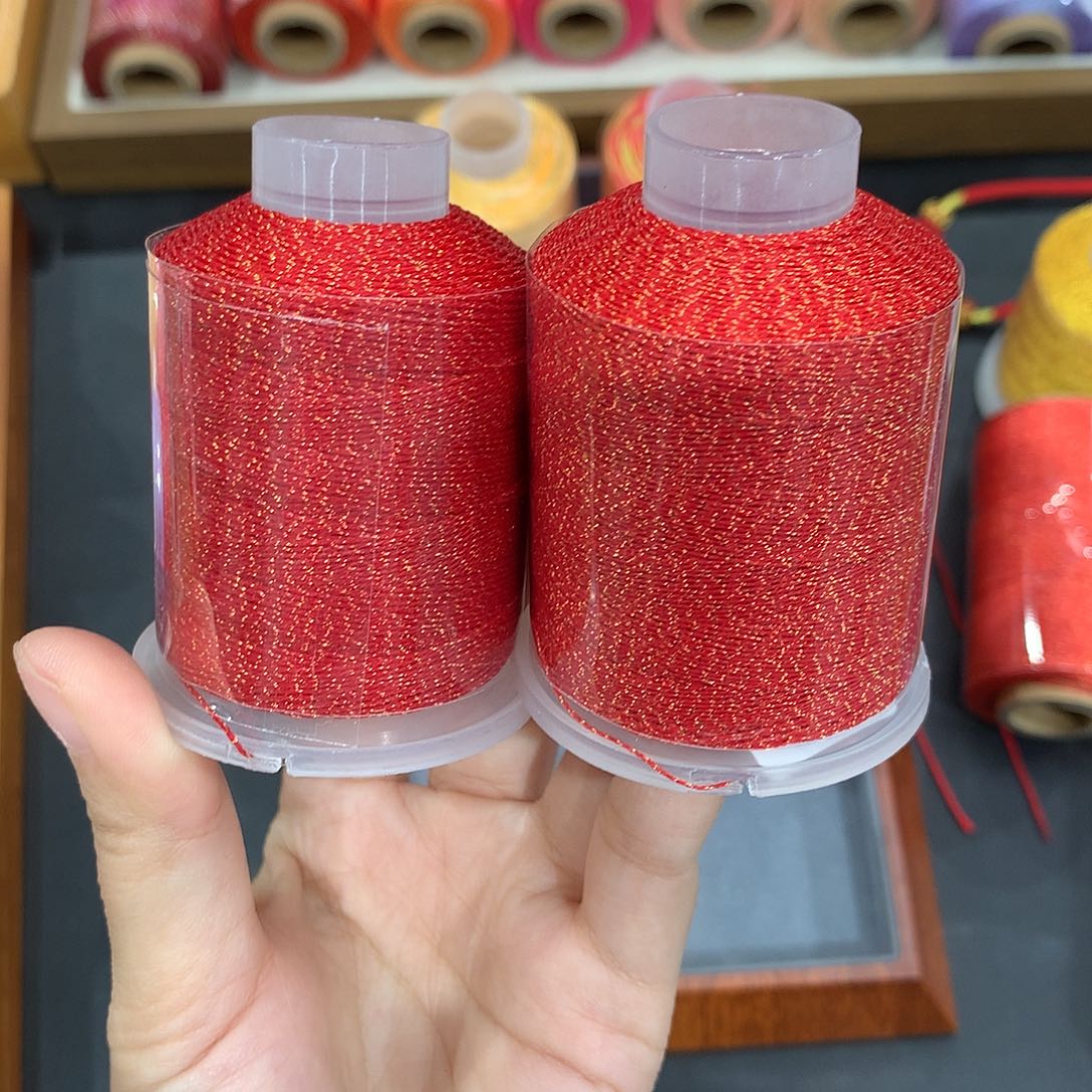 棉星空国旗红蜡线3股、6股各一卷40克