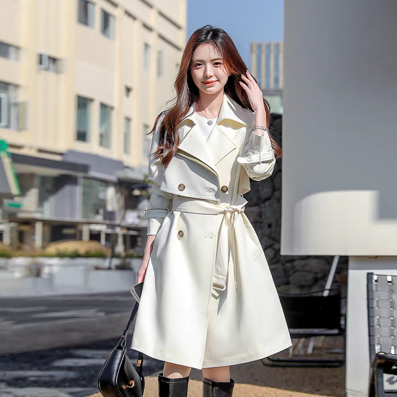 高货【2041-2050】新款气质高级感外套秋冬高端上档次中长款风衣女