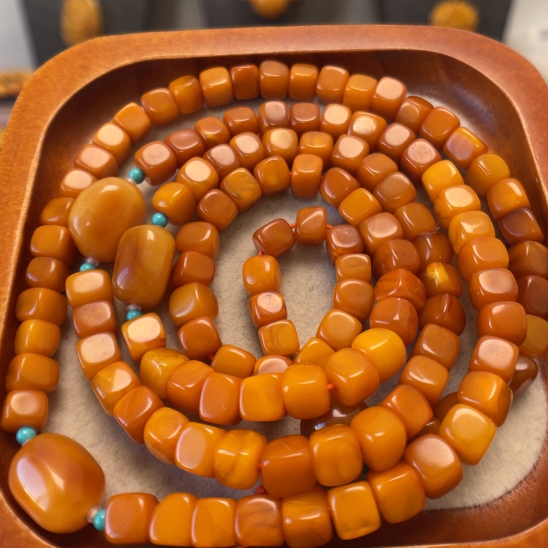 蜜蜡未镶嵌手串蜜蜡