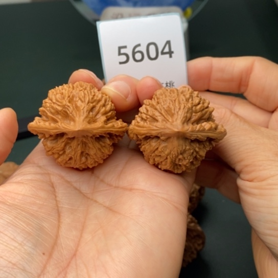 把件文玩核桃40.5官帽5604