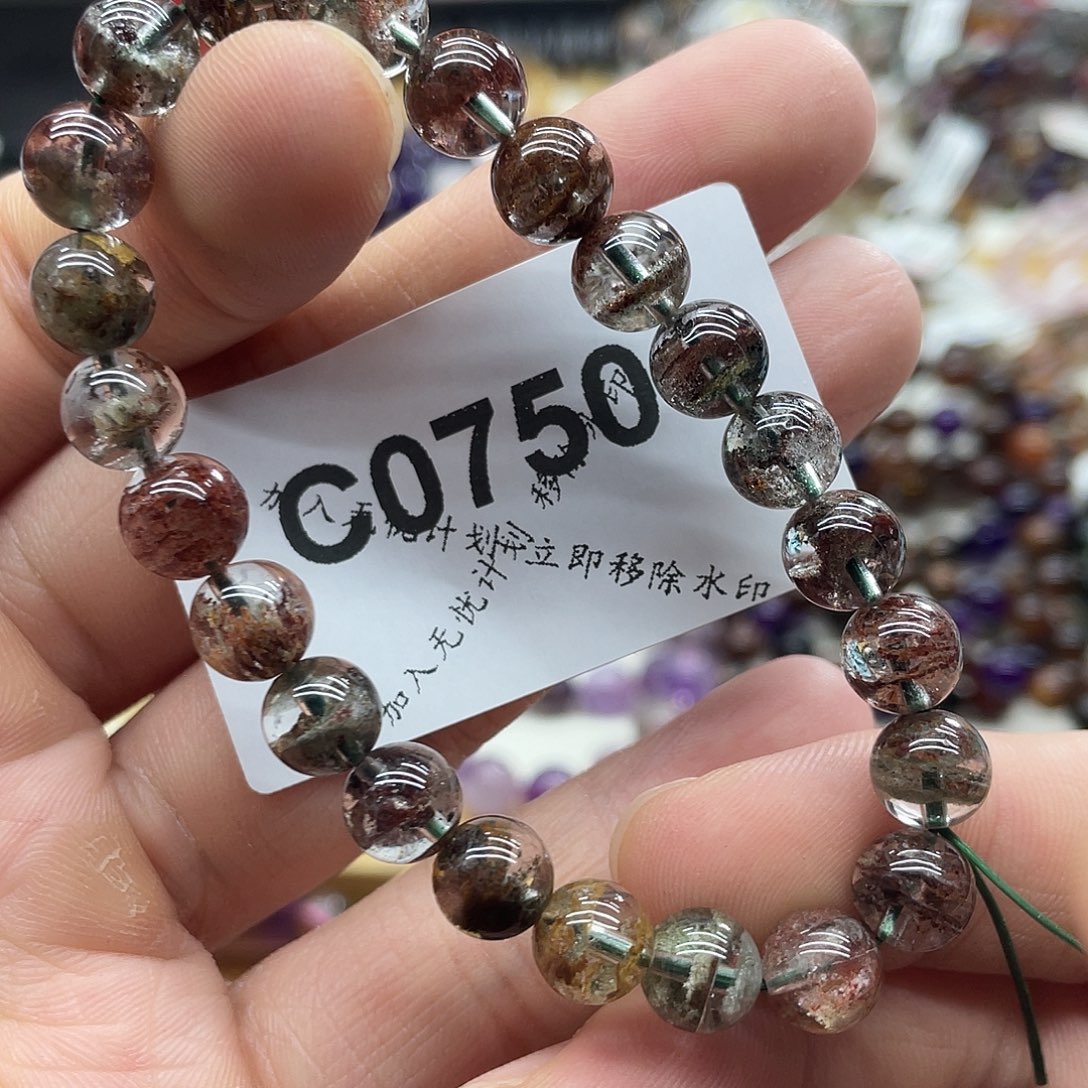 未镶嵌水晶手链天然