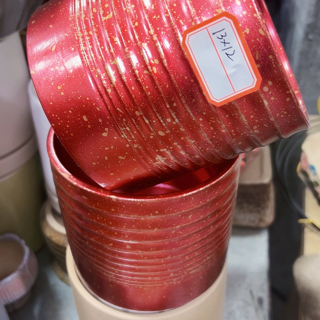 有孔，外贸尾单陶瓷花盆凑单10米包邮