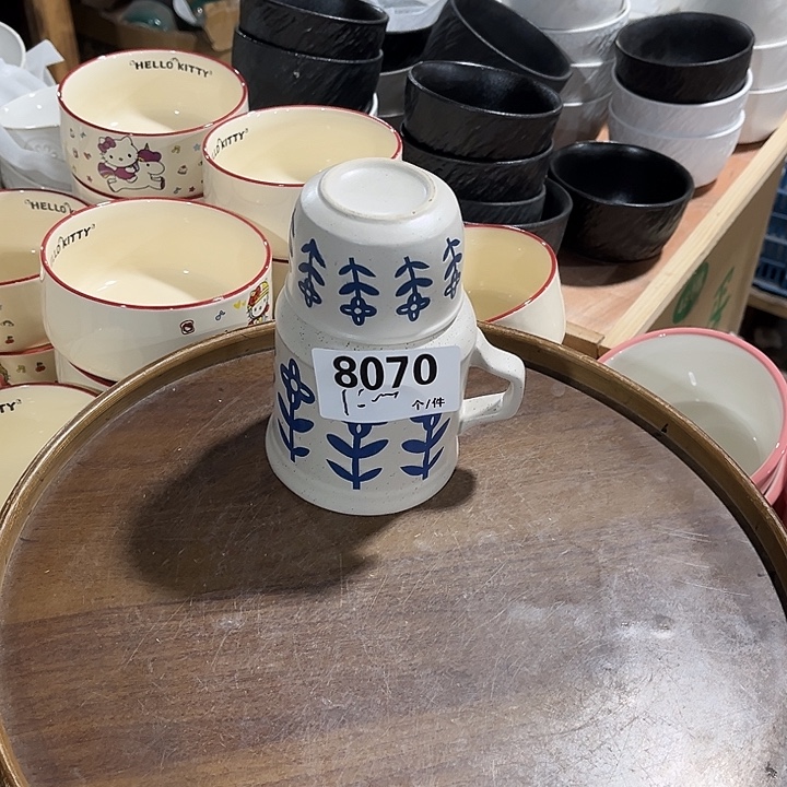 瓷微瑕外贸餐具8070