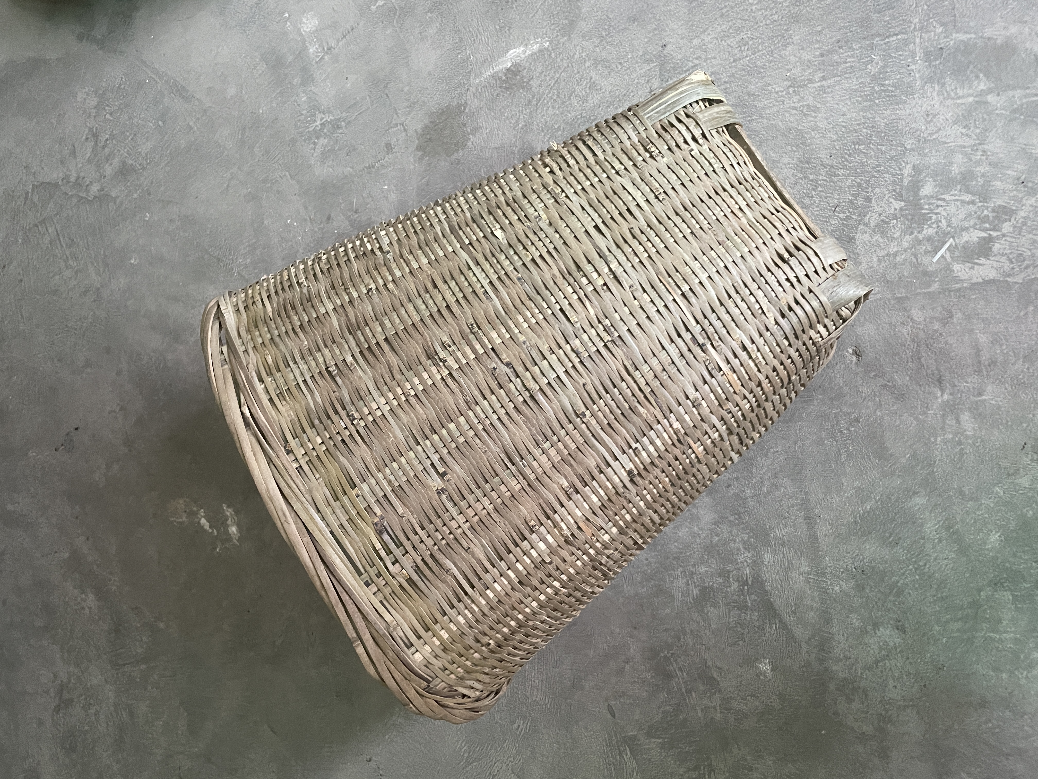 手工竹编小号背篓多种用途家用商用收纳
