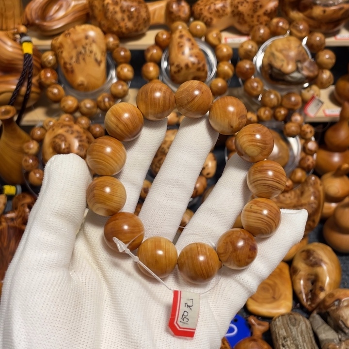 柏木（崖柏）乌*嘎太行崖柏陈华1.8手串