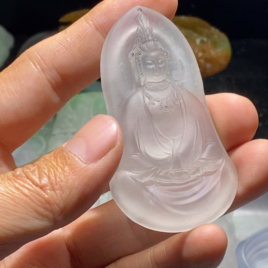 *****定制石英岩玉未镶嵌纯天然俄料纯天然高冰