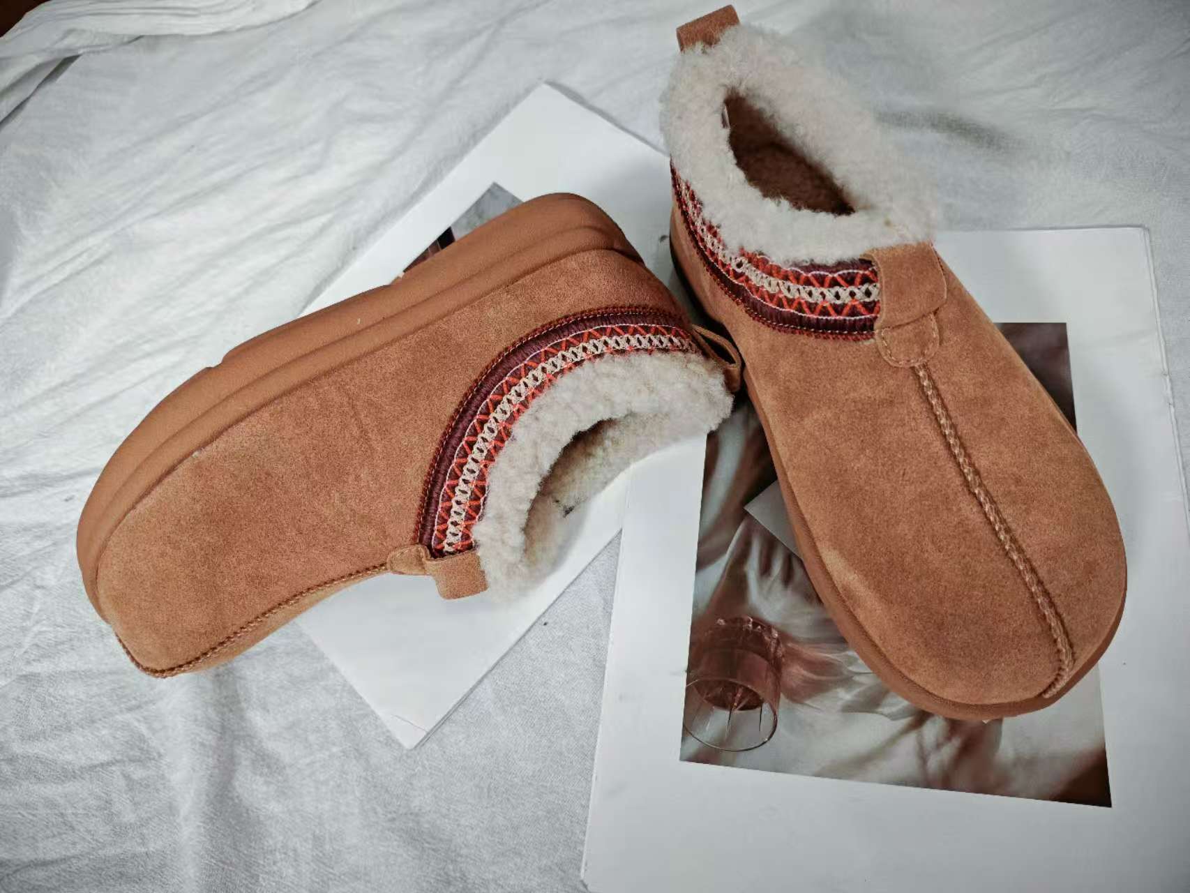 时尚雪地靴国潮女士雪地丑萌靴鞋女靴时尚保暖