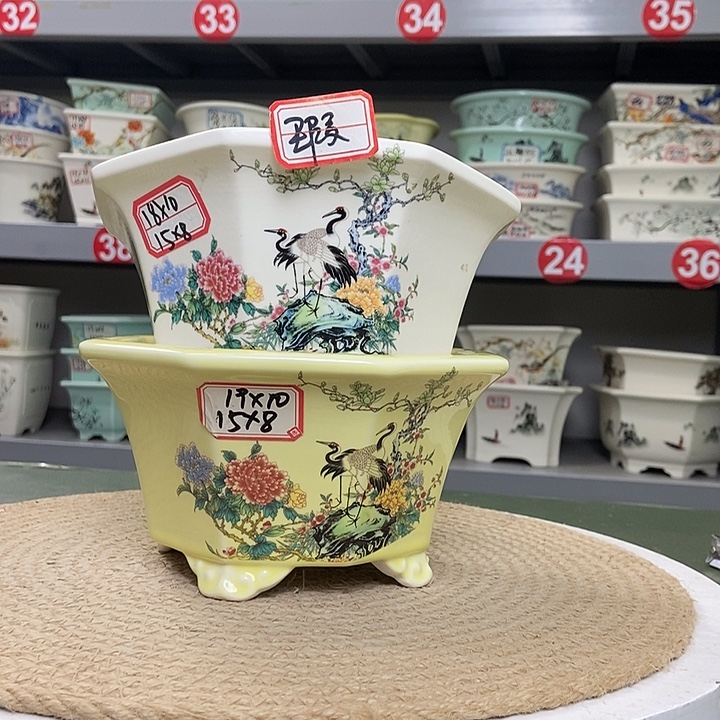 紫砂紫砂花盆2145