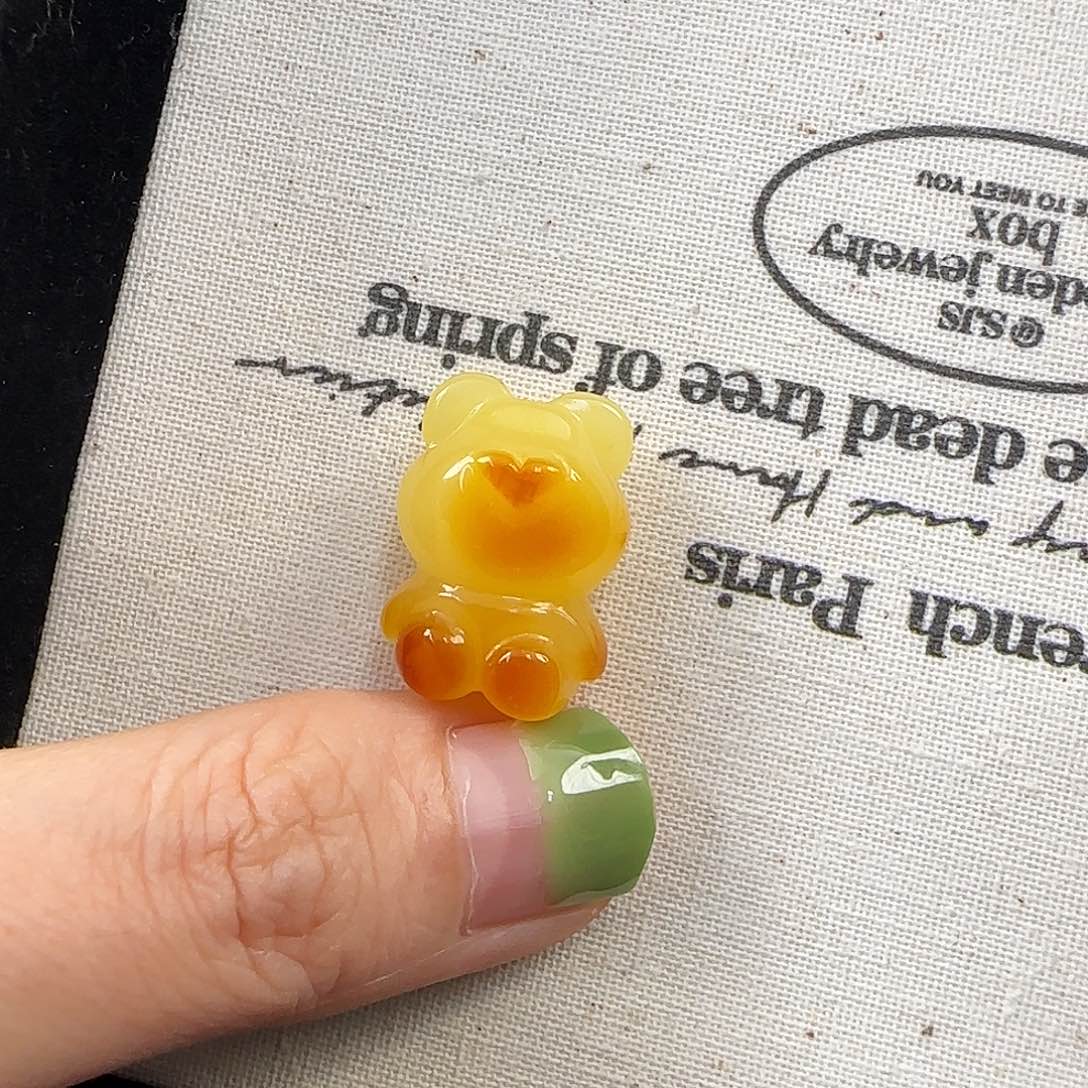 琥珀未镶嵌珠宝奇石