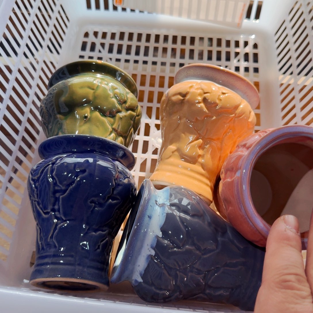 紫砂花盆粗陶盆醋