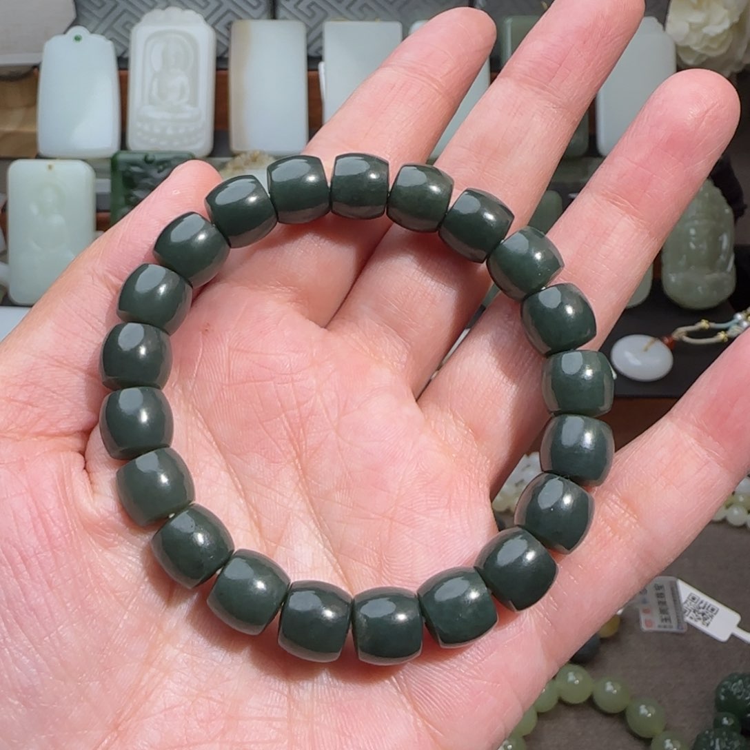 和田玉手链未镶嵌