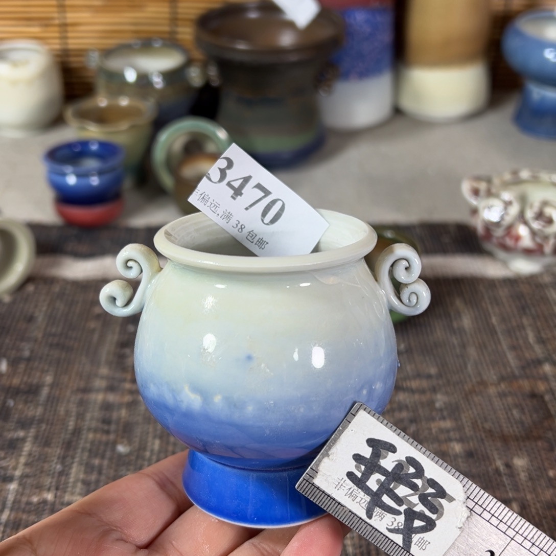 红陶瑕疵景德镇手工花盆