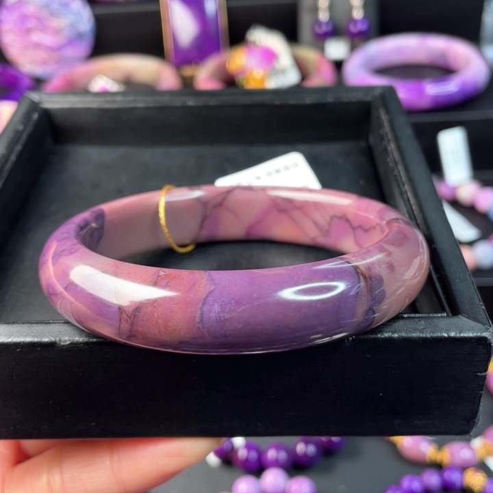 苏纪石（舒俱来）手镯未镶嵌