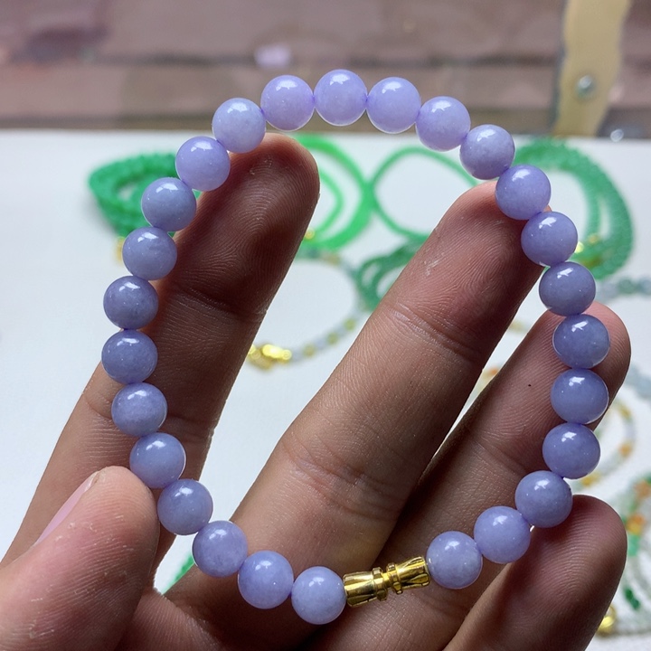 在***姐定制翡翠未镶嵌缅甸翡翠a货卡7.5