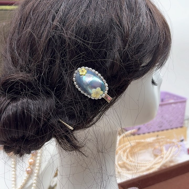 淡水珍珠甜美银S925镶嵌